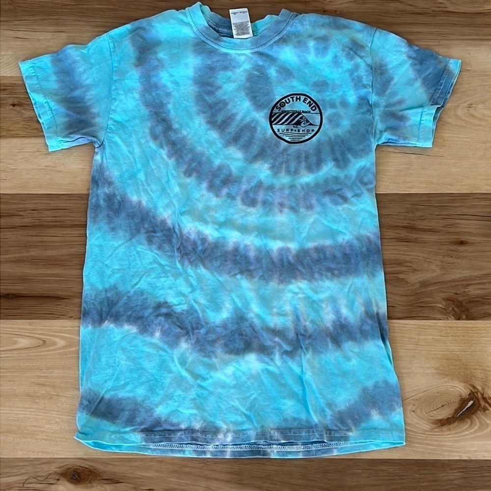 Gorgeous tie-dye T-shirt, from South End Surf Shop in NC